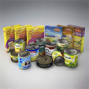 Canned and cereals